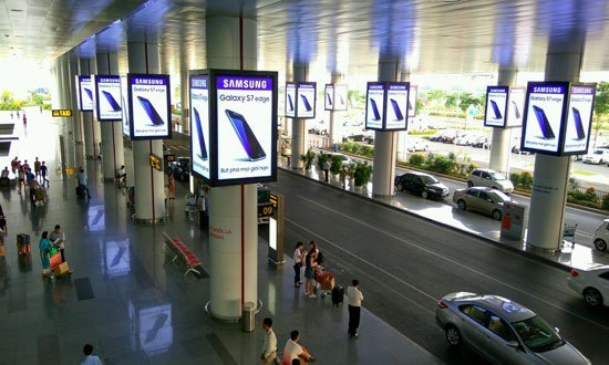 Quảng cáo trong sân bay - Brandcom - Công Ty CP Truyền Thông Thương Hiệu Việt Nam